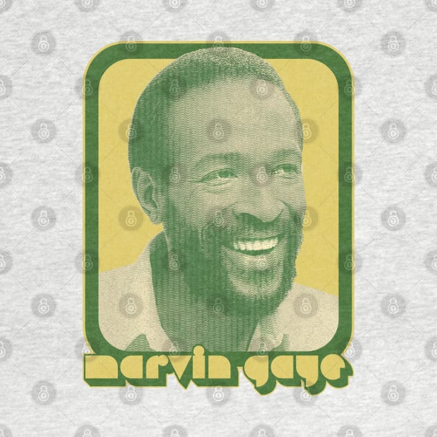 Marvin Gaye / 70s Retro Style Original Design by DankFutura